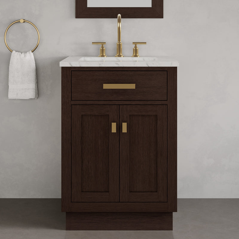 CH24CW vanity Brown Oak