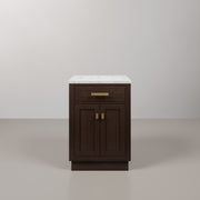 CH24CW vanity Brown Oak