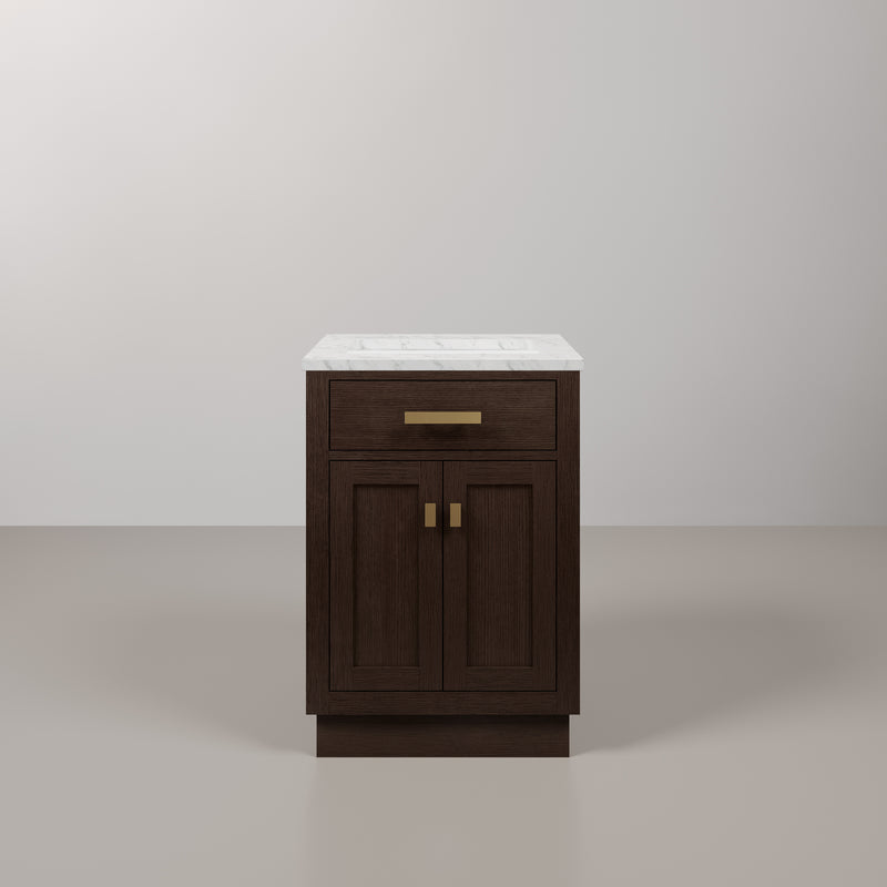 CH24CW vanity Brown Oak