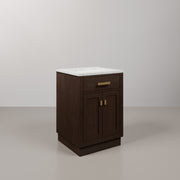 CH24CW vanity Brown Oak