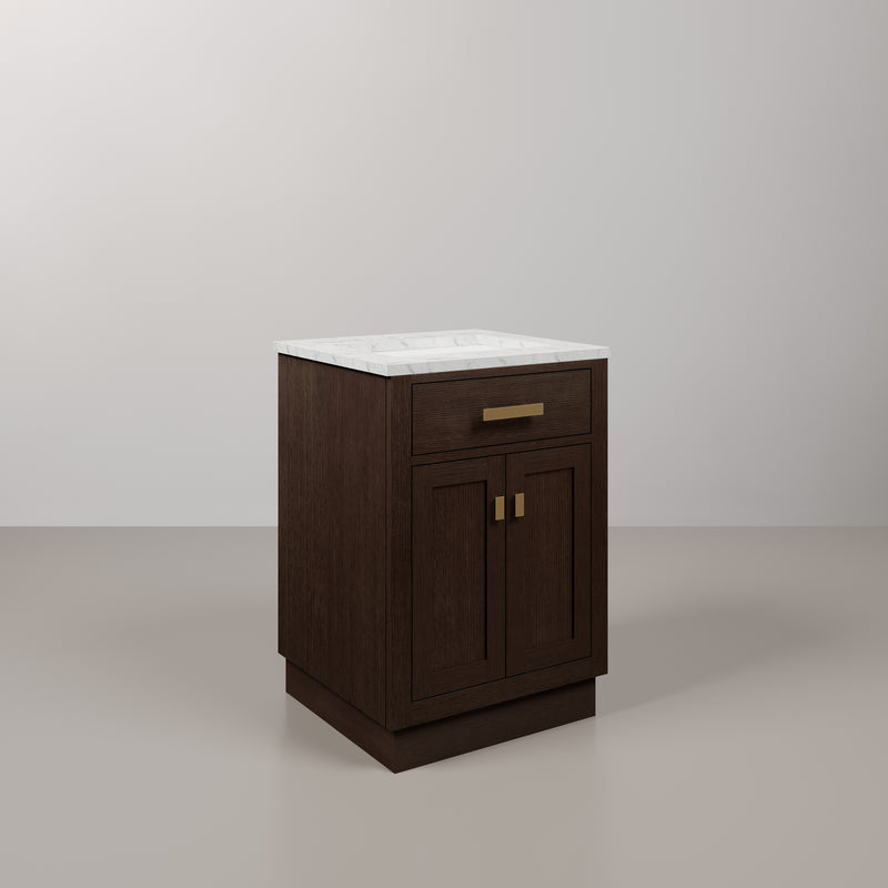 CH24CW vanity Brown Oak