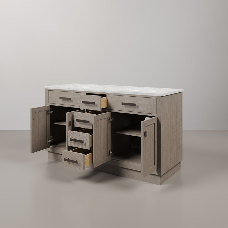 CH60CW vanity Grey Oak
