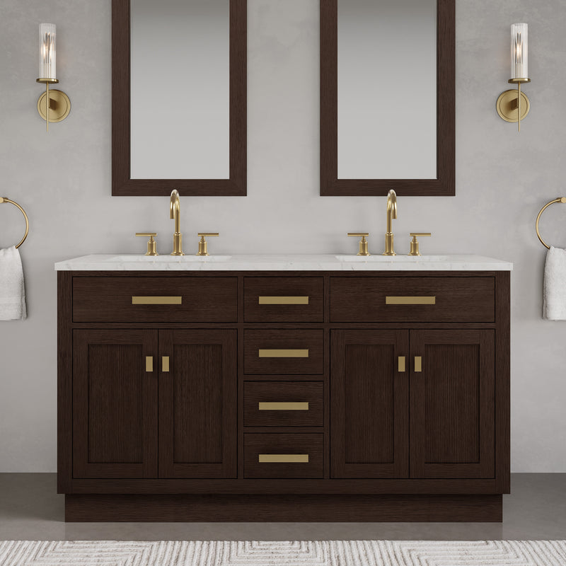 CH60CW vanity Brown Oak