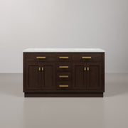 CH60CW vanity Brown Oak