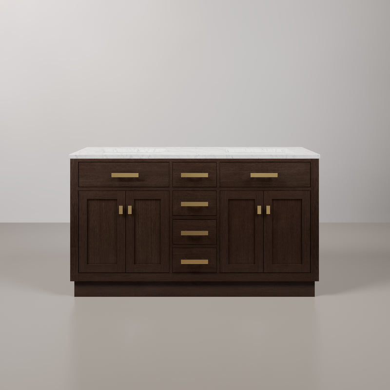 CH60CW vanity Brown Oak