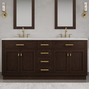 CH72CW vanity Brown Oak