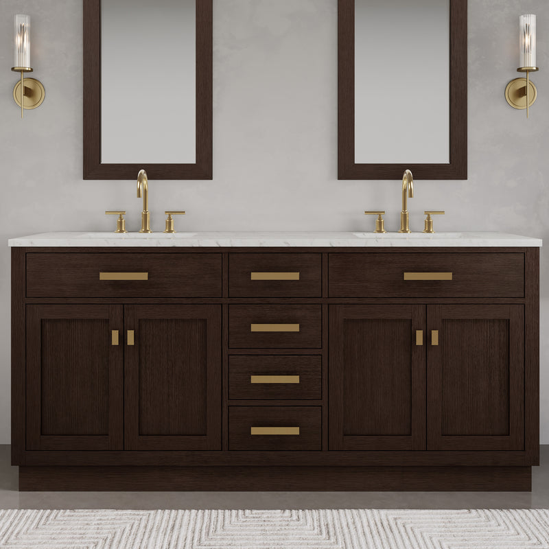 CH72CW vanity Brown Oak