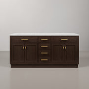 CH72CW vanity Brown Oak