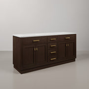 CH72CW vanity Brown Oak