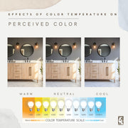 CI72EM08TL - Cirilla 72 In. Double Sinks Pre-Assembled Transitional Style Bathroom Vanity With 3/4" White Engineered Marble Countertop