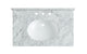 Anzzi CS-CTRSS01WH Console Sink Countertop with Basin
