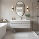 Cutler FV TR SOHO42 Trough 42" Wall Mount Modern Cultured Marble Top Bathroom Vanity - Soho