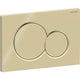Geberit Sigma01 Dual Flush Actuator Plate - Brass