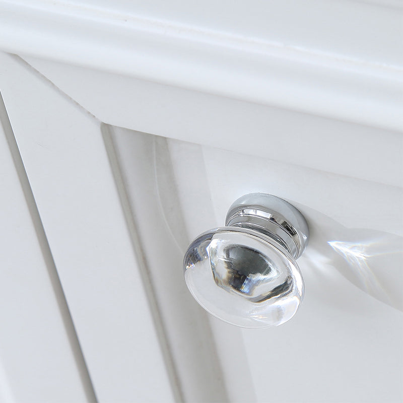 DE48CW01PW - Derby 48 In. Single Sink Pre-Assembled Traditional Style Bathroom Vanity with 1" Carrara White Marble Top