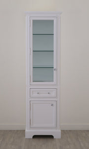 DERBY-LC-W - Derby Free Standing Linen Cabinet