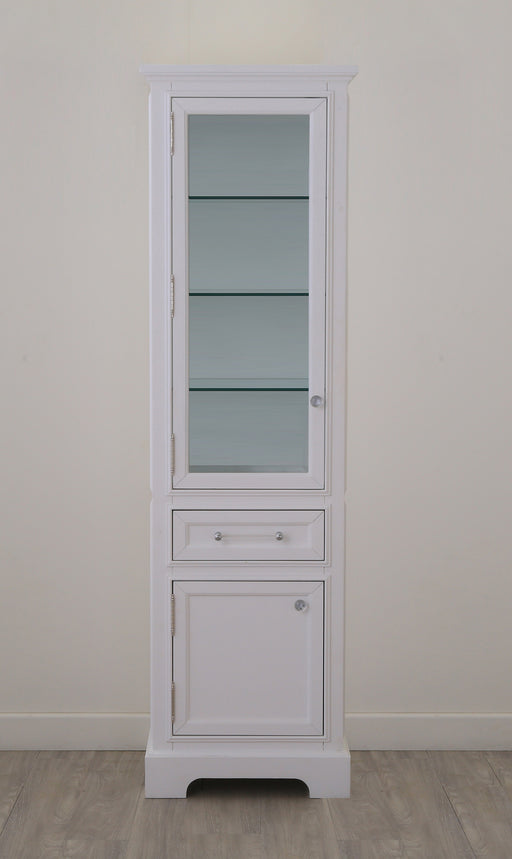 DERBY-LC-W - Derby Free Standing Linen Cabinet