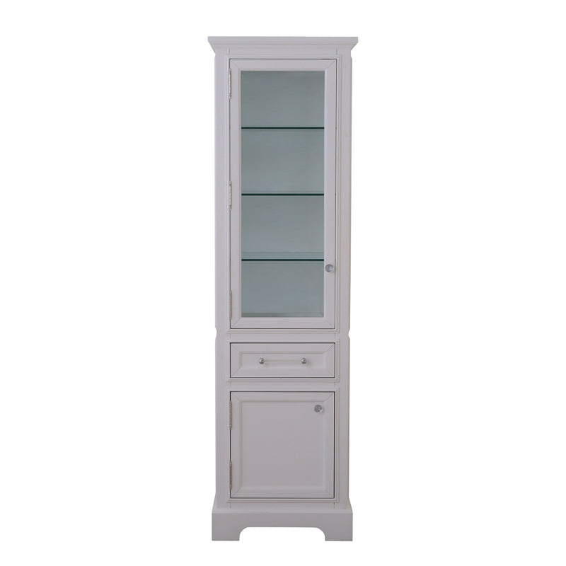 DERBY-LC-W - Derby Free Standing Linen Cabinet