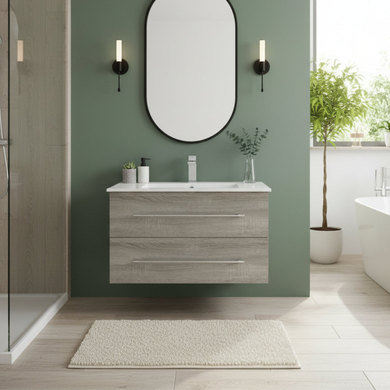 Wall Mounted Vanities