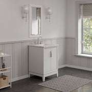 EL24CW vanity Pure White