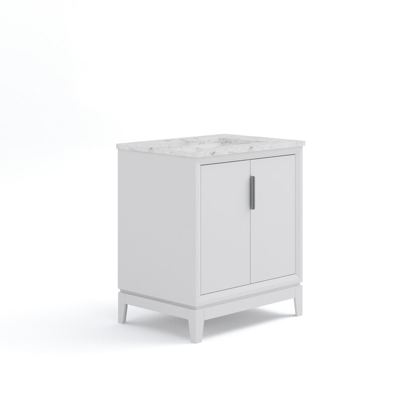 EL30CW vanity Pure White
