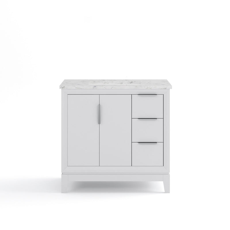 EL36CW vanity Pure White