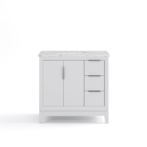 EL36CW vanity Pure White