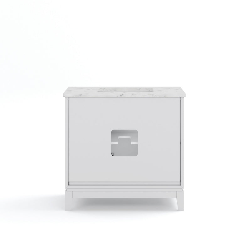 EL36CW vanity Pure White