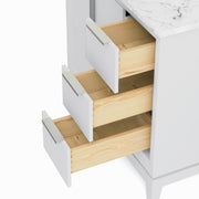 EL36CW vanity Pure White