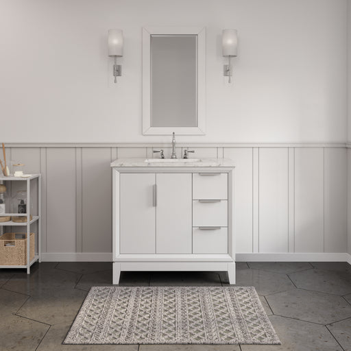 EL36CW vanity Pure White