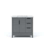 EL36CW vanity Cashmere Grey