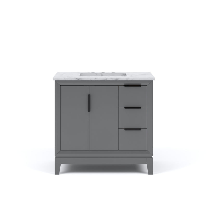 EL36CW vanity Cashmere Grey