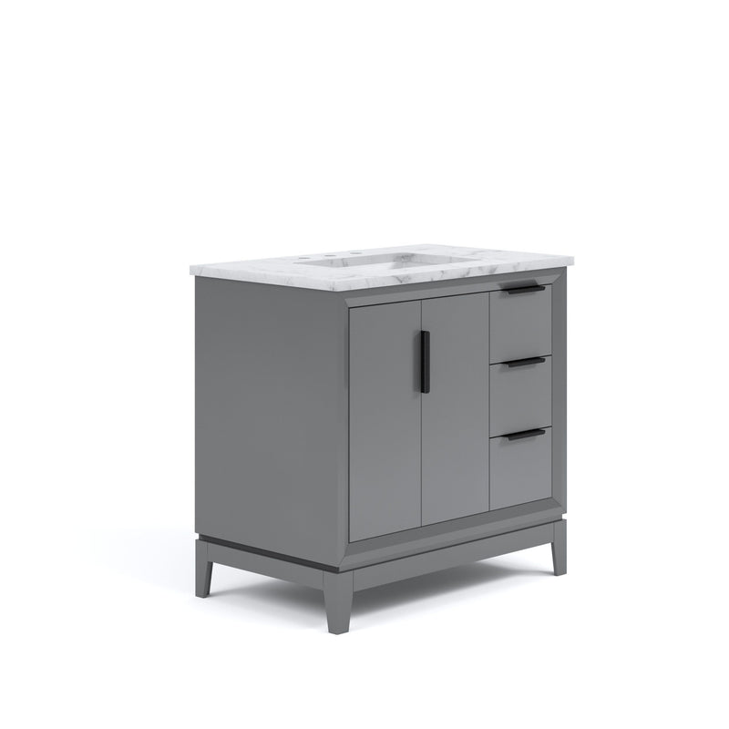 EL36CW vanity Cashmere Grey