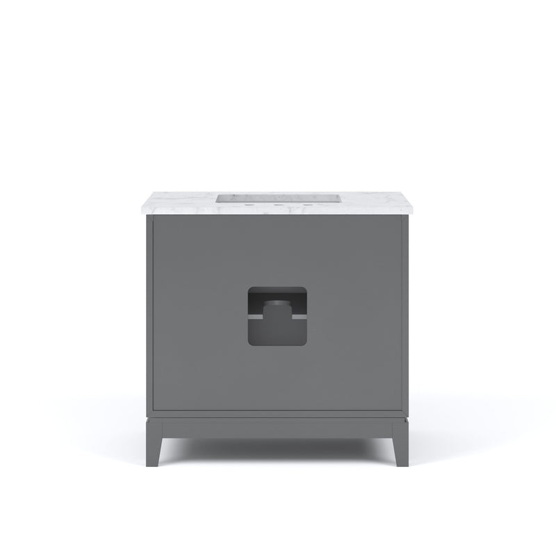 EL36CW vanity Cashmere Grey