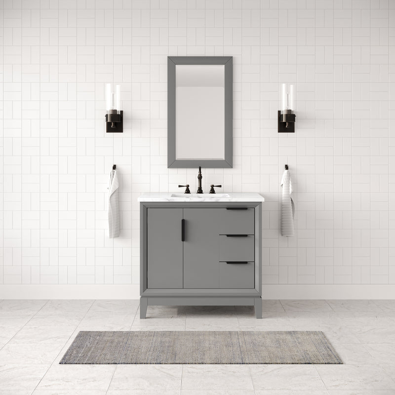 EL36CW vanity Cashmere Grey