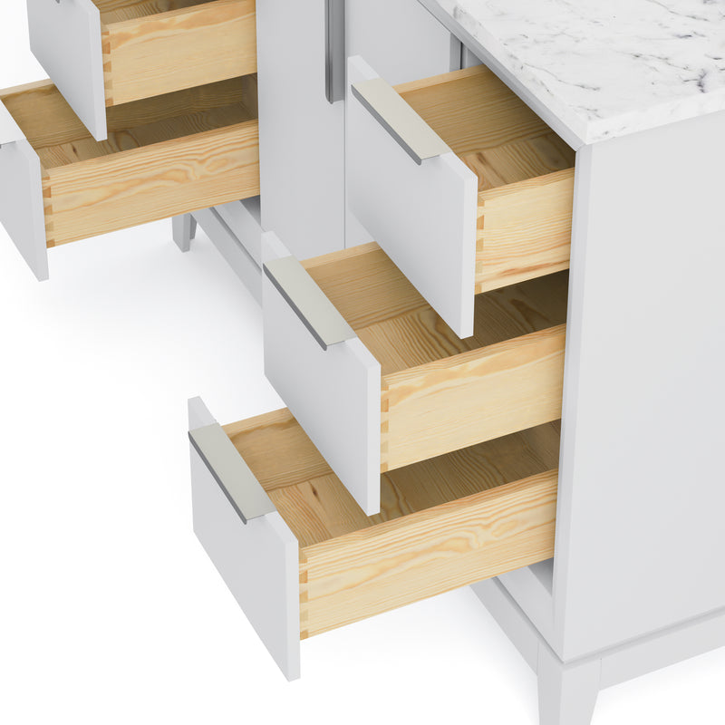 EL48CW vanity Pure White