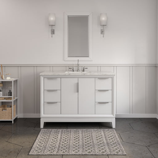 EL48CW vanity Pure White
