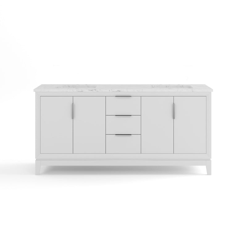 EL72CW vanity Pure White