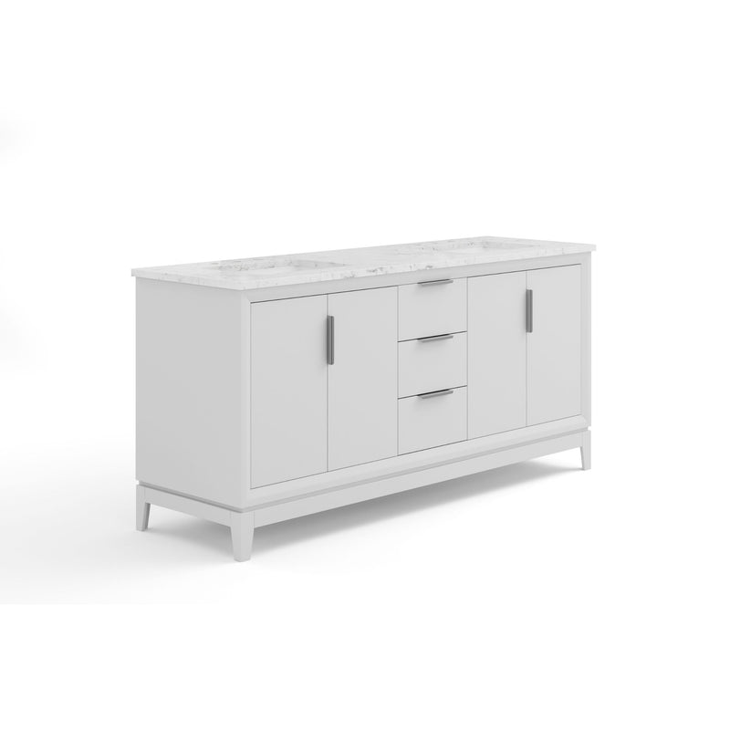 EL72CW vanity Pure White