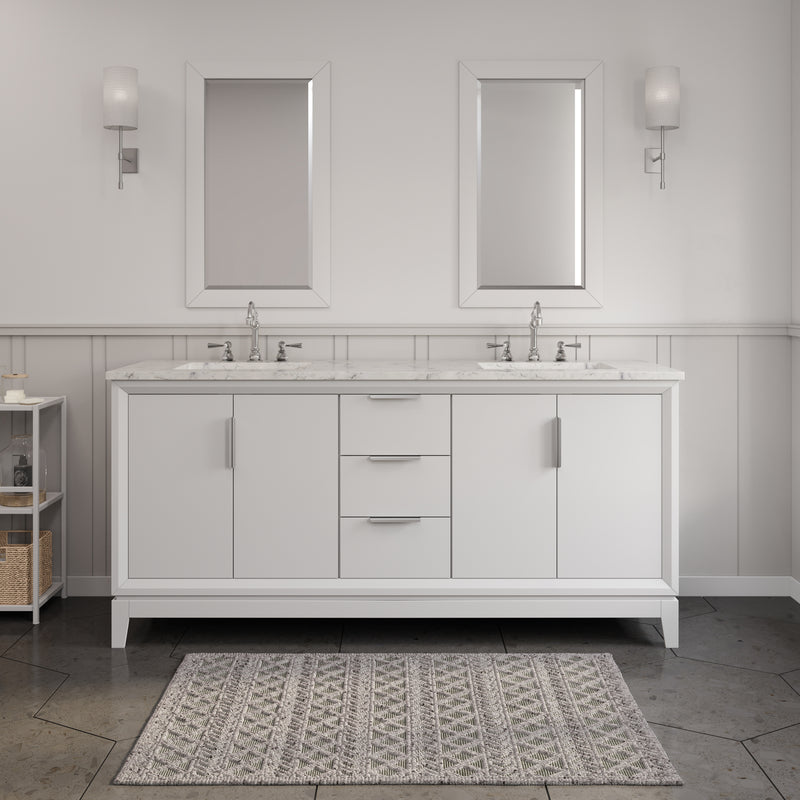 EL72CW vanity Pure White