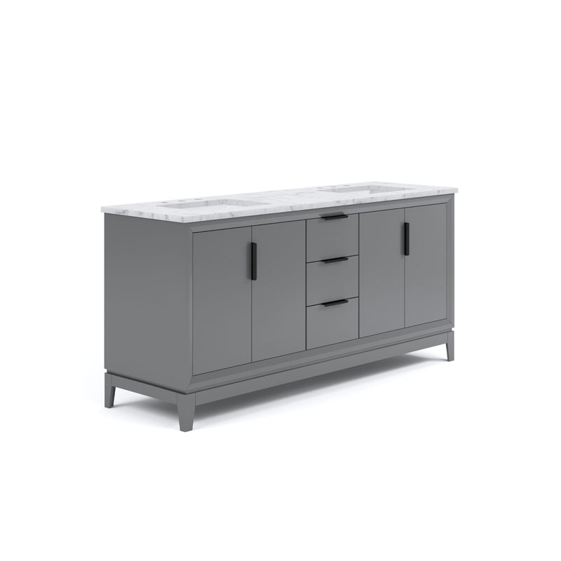 EL72CW vanity Cashmere Grey