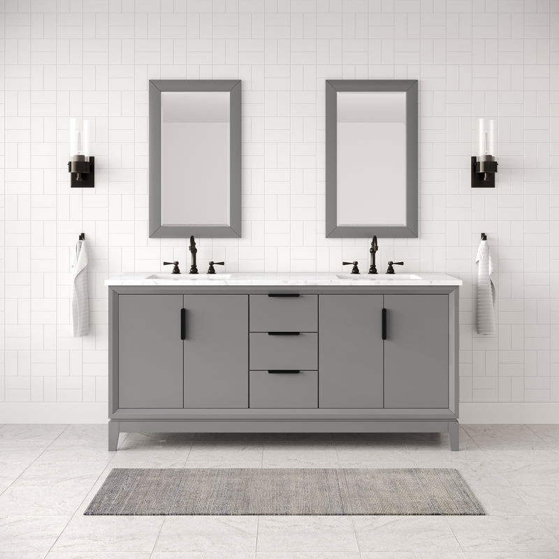 EL72CW vanity Cashmere Grey