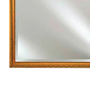 Afina EC10-1626 Estate Transitional 16" W x 26" H Wood Framed Bevel Wall Mirror - view 3