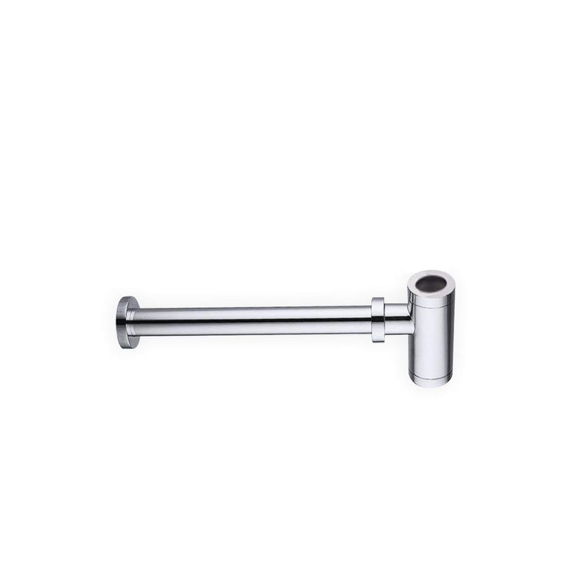 Kube Bath FF007 Space Saving P-Trap, Chrome