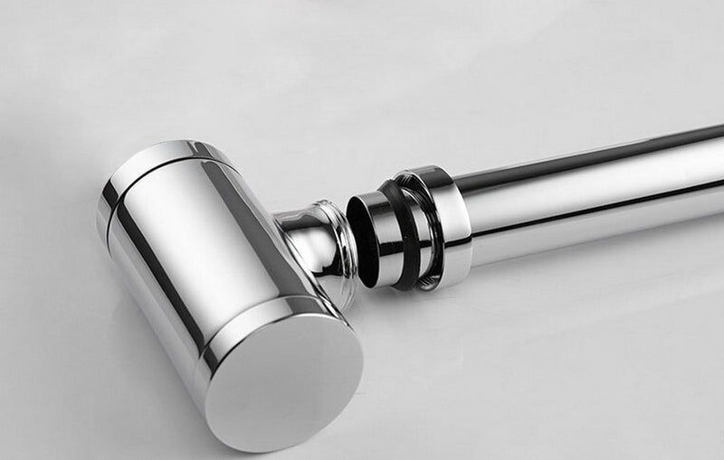 Kube Bath FF007 Space Saving P-Trap, Chrome - view 4