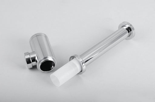 Kube Bath FF007 Space Saving P-Trap, Chrome - view 2