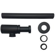 Kube Bath FF007BK Space Saving P-Trap, Matte Black - view 2