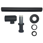Kube Bath FF007BK Space Saving P-Trap, Matte Black - view 3