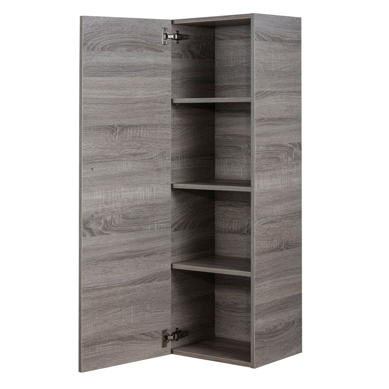 Cutler FV LINEN TOWER DORATO Kato 15" W x 48" H Wall Mounted Linen Cabinet - Dorato