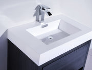 Kube Bath FMB30-GO Bliss 30" Gray Oak Free Standing Single Sink Bathroom Vanity with Reinforced Acrylic Composite Top - view 4