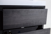 Kube Bath FMB36-GO Bliss 36" Gray Oak Free Standing Single Sink Bathroom Vanity with Reinforced Acrylic Composite Top - view 3